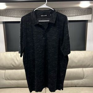 Travis Mathew Polo Men’s XL Black Golf